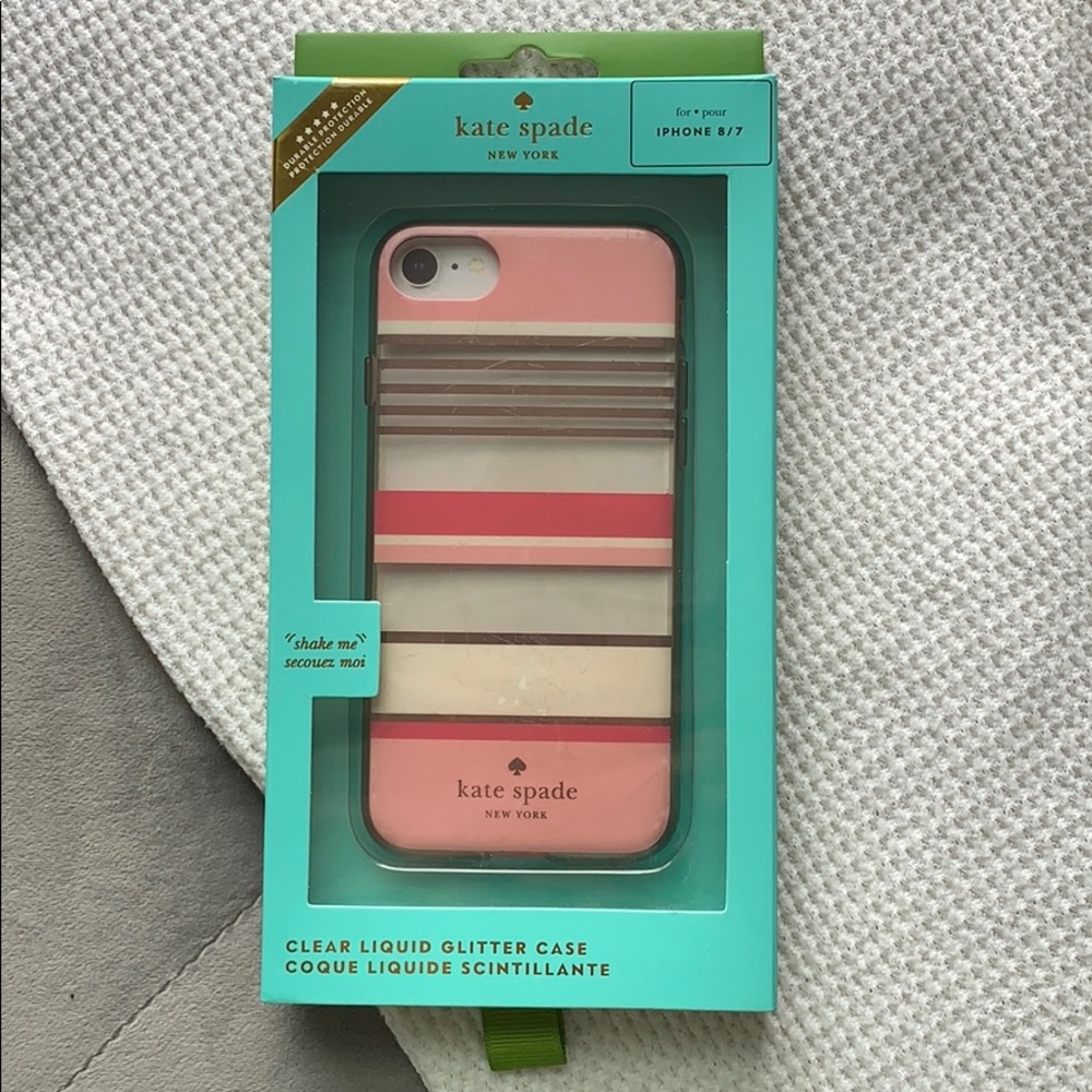 Kate Spade New York iPhone 7/8 Striped Phone Case